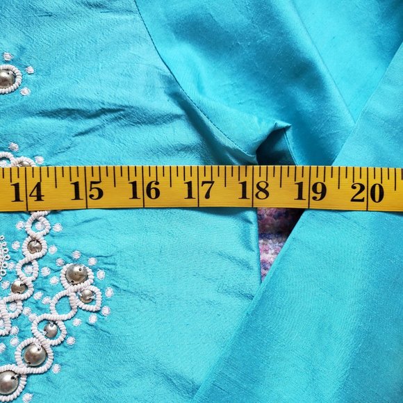 Beaded Silk Tunic - From Barney's NY - Picture 8 of 8